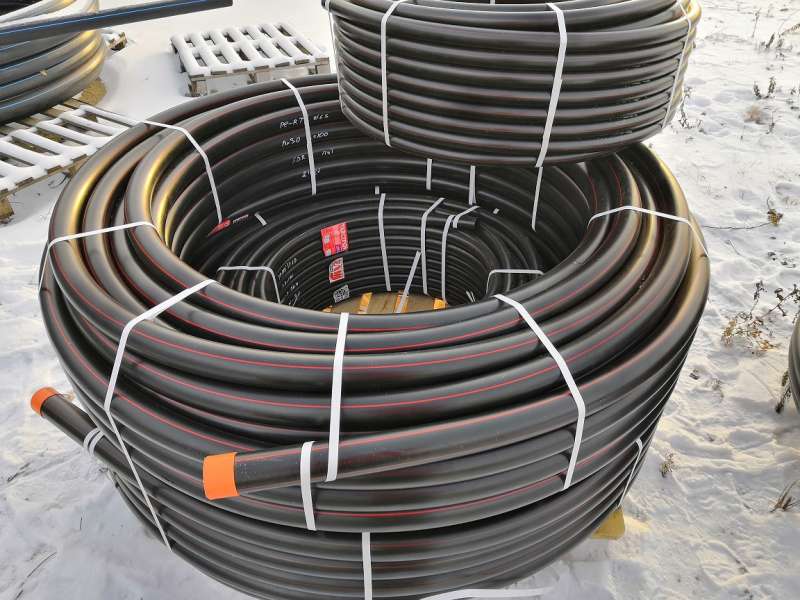 Труба PERT 75 мм SDR 11 из полиэтилена повышенной термостойкости 